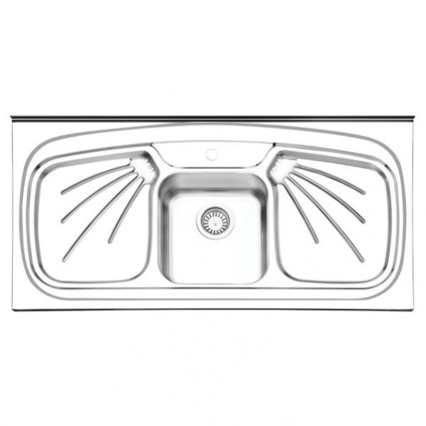 سینک ظرفشویی ایلیا استیل مدل ۱۰۱۱ روکار