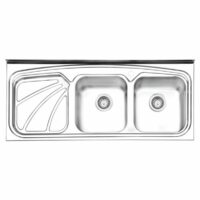 سینک ظرفشویی ایلیا استیل مدل ۱۰۲۳ روکار
